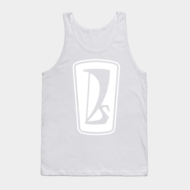 Lada Logo 1975s without lettering (white) Tank Top by GetThatCar